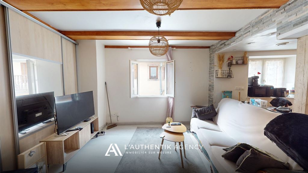 pièce de vie avec salon