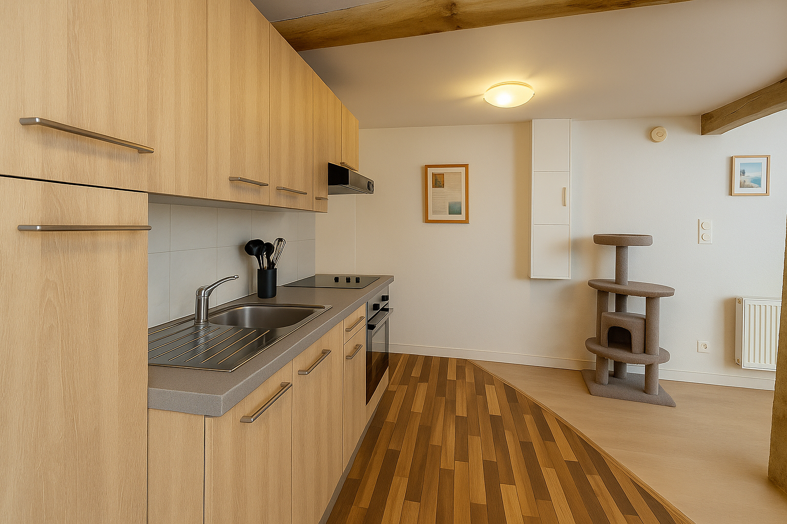 cuisine équipée et aménagée